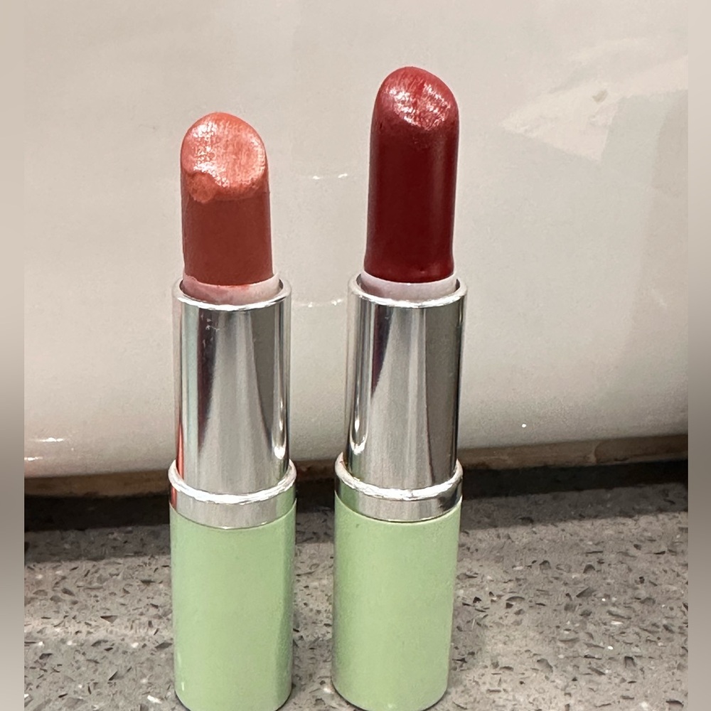 Clinique lipsticks angel red tender heart